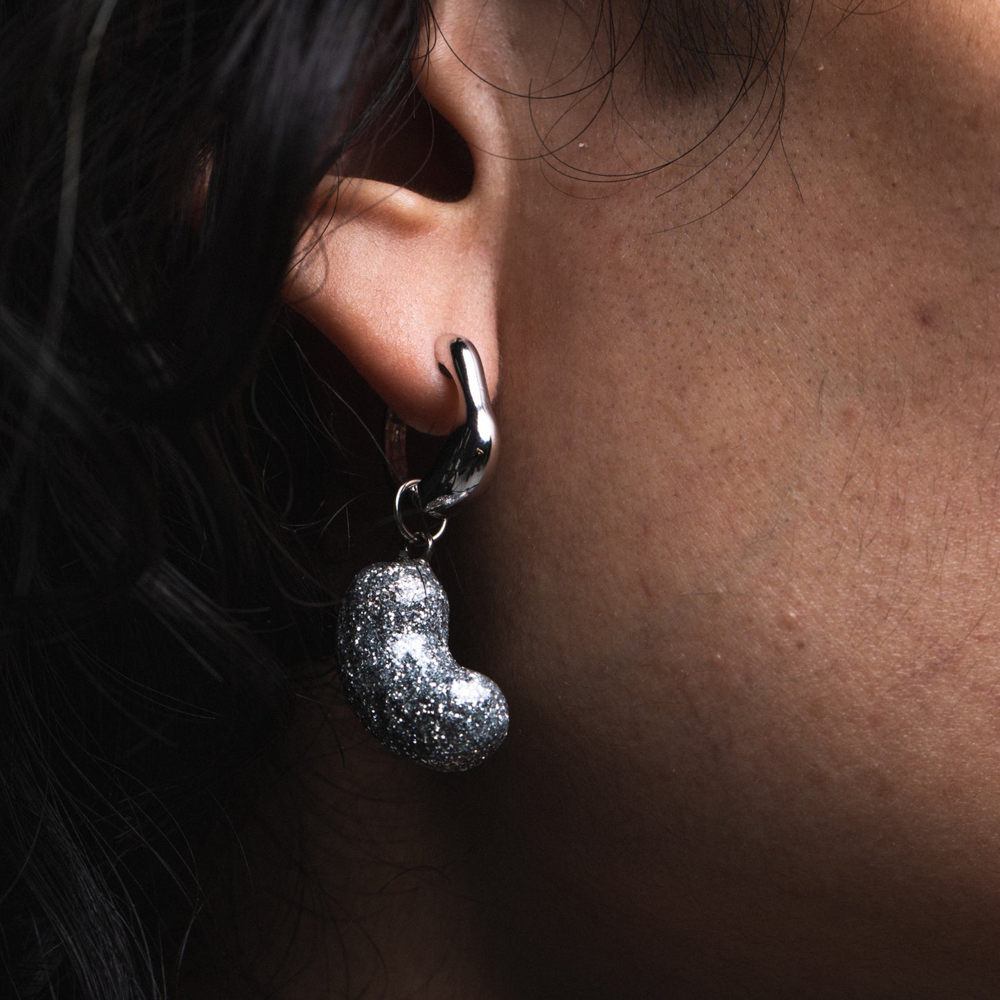 La Petit Disco Ball Earring | Yoochi Jewelry