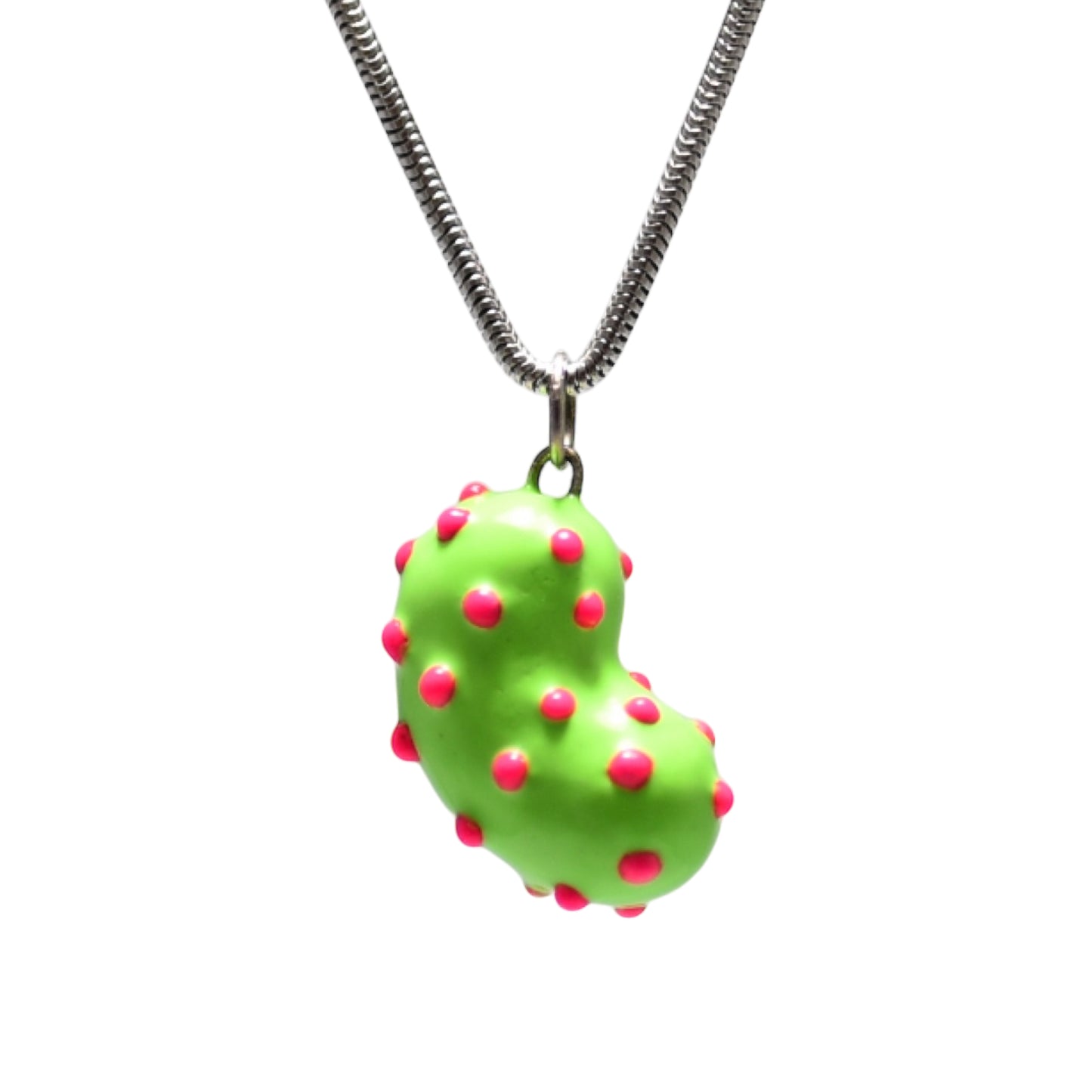 Forest Flame Bean Pendant | Yoochi Jewelry
