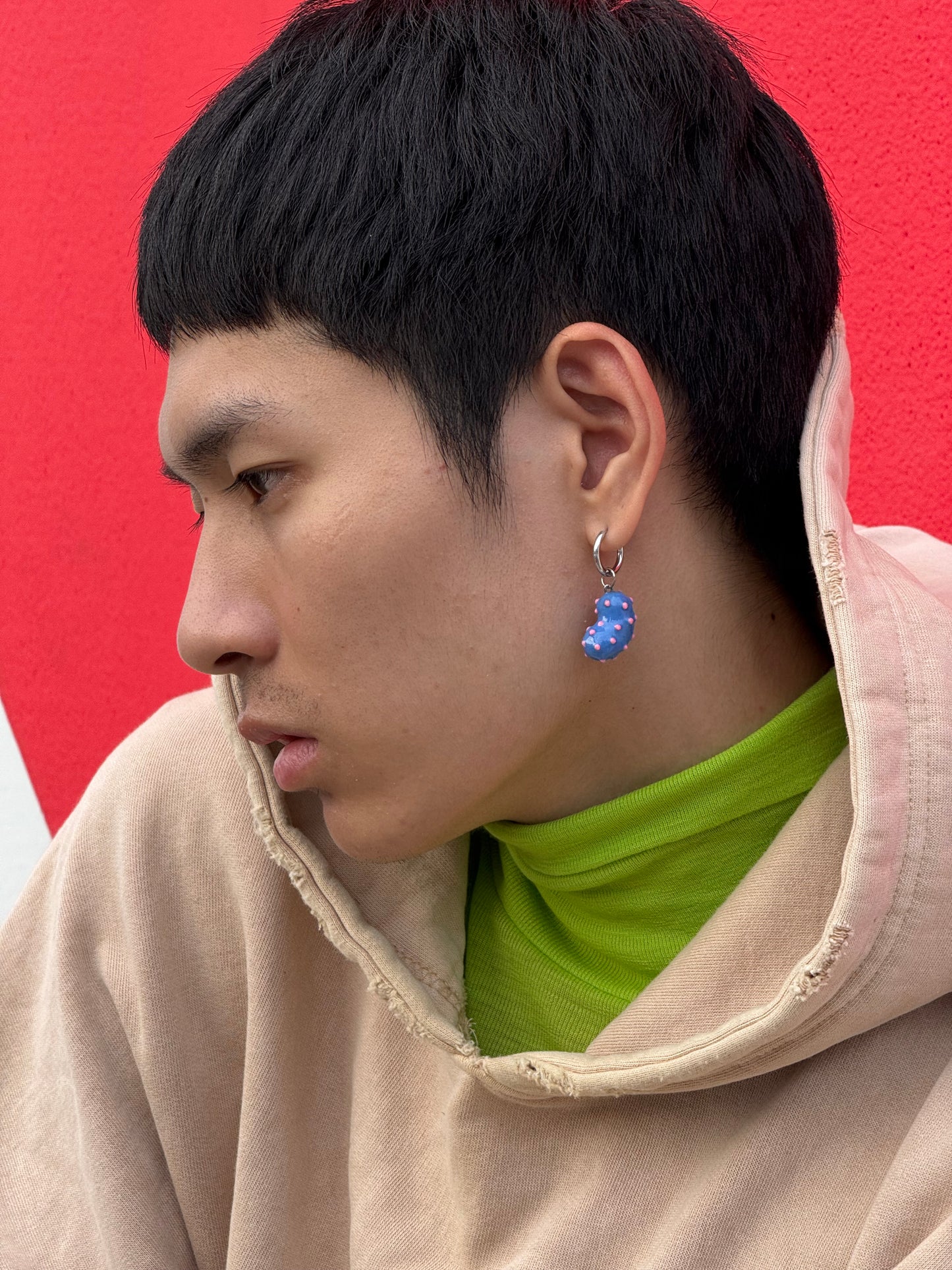 Berry Bloom Bean Pendant | Yoochi Jewelry