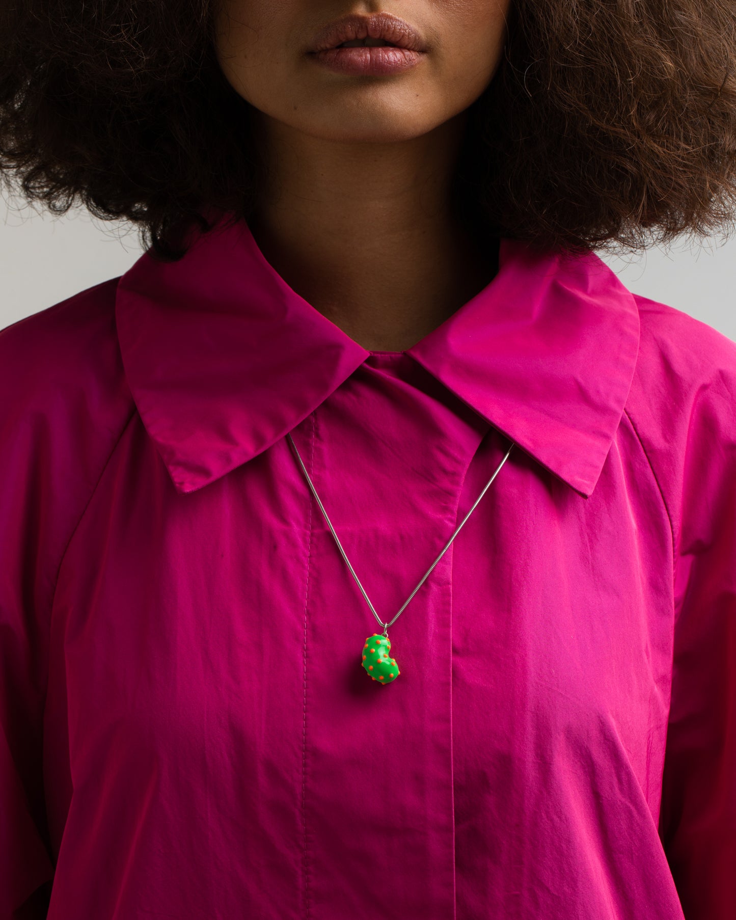 Candy Fern Bean Pendant | Yoochi Jewelry